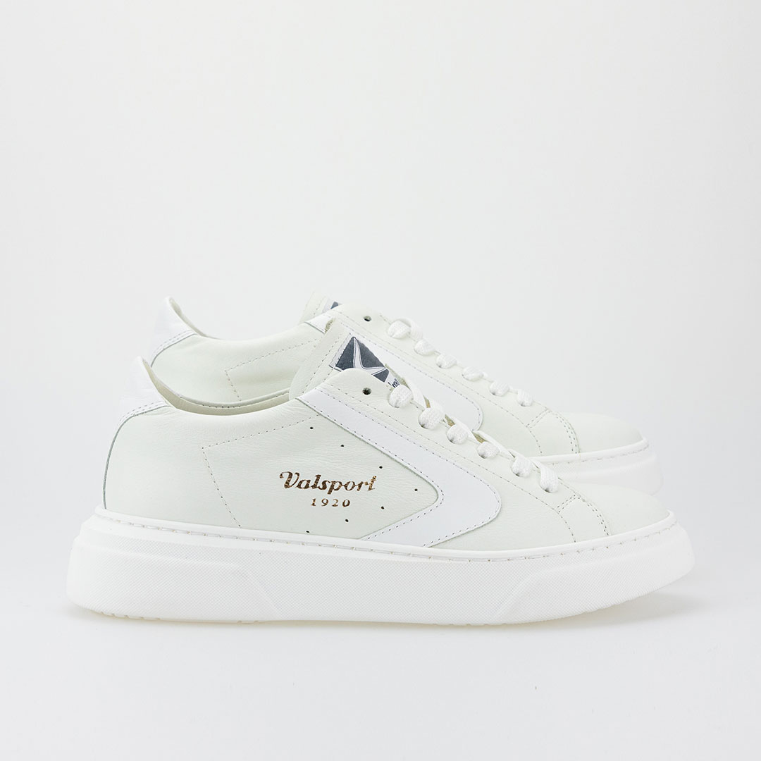 Valsport Tournament Nappa Up Bianco Bianco Negozi Online