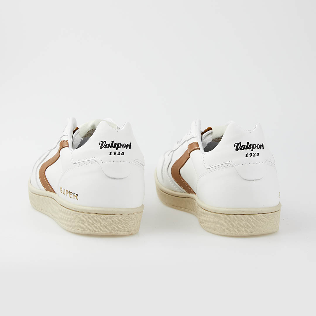 Valsport Super Pelle Bianco Cognac In Vendita