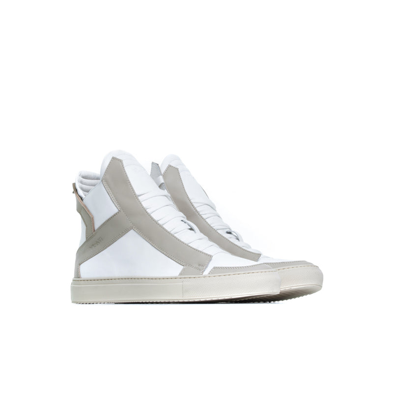 Ylati ZEUS WHITE CREAM by Ylati Footwear Qualità Garantita