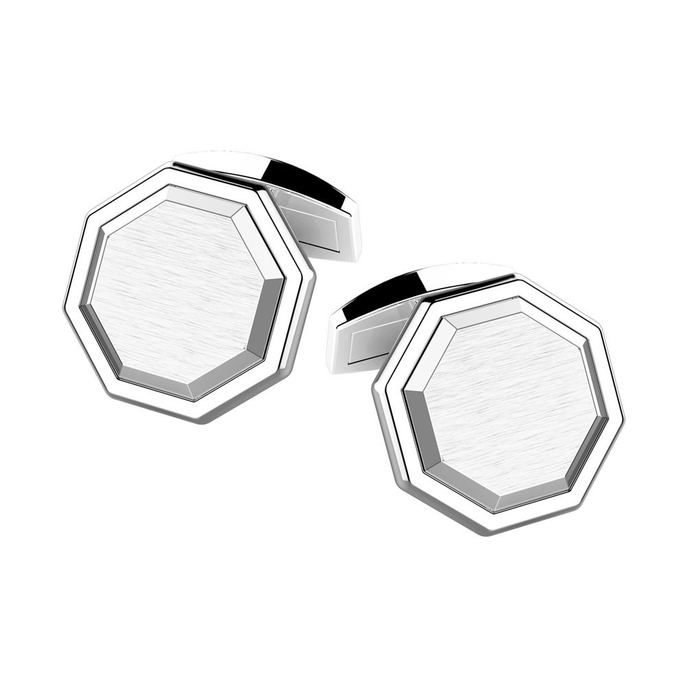 Zancan Gemelli Zancan in argento ottagonali Saldi Di Fabbrica