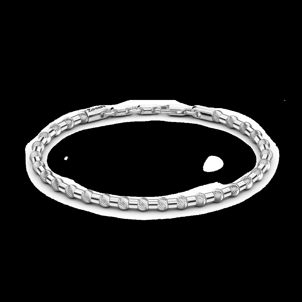 Zancan Bracciale Zancan morbido in argento a sfere Promozione Limitata