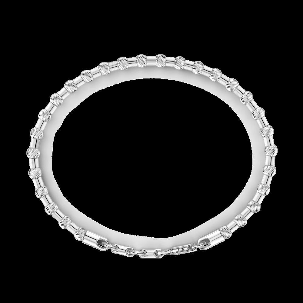 Zancan Bracciale Zancan morbido in argento a sfere Promozione Limitata