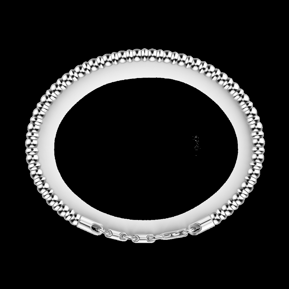 Zancan Bracciale Zancan morbido in argento a sfere Fino Al -60%