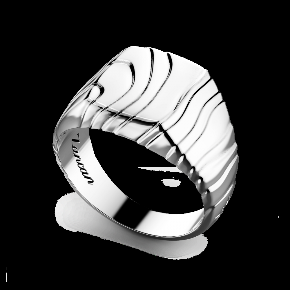 Zancan Anello chevalier Zancan in argento Moda
