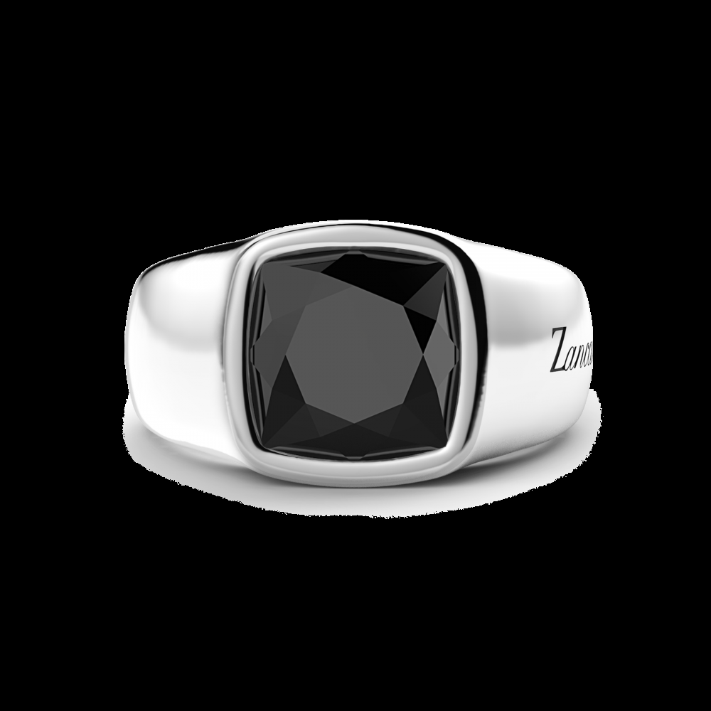 Zancan Anello in argento con onice Qualità Garantita