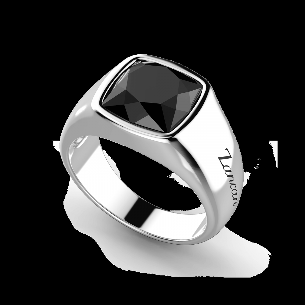 Zancan Anello in argento con onice Qualità Garantita