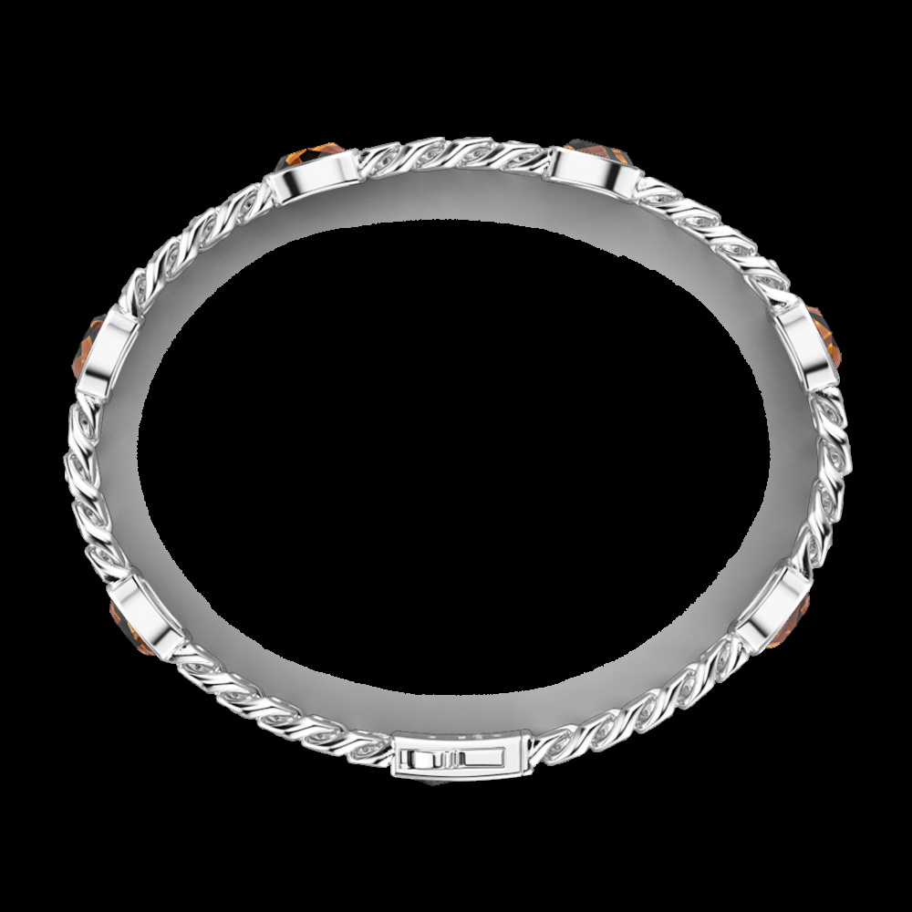 Zancan Bracciale a grumette Zancan in argento con pietre occhio di tigre Affare Del Giorno