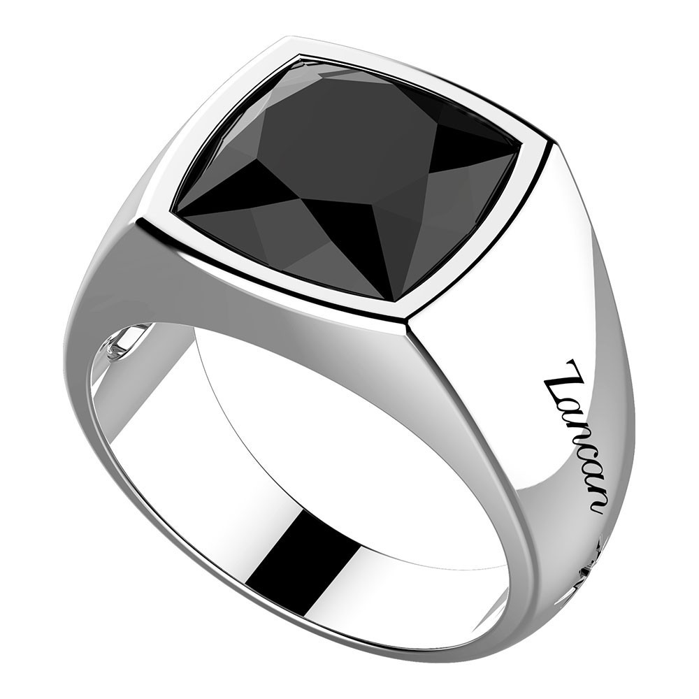 Zancan Anello in argento con grande onice naturale Prezzo Ridotto