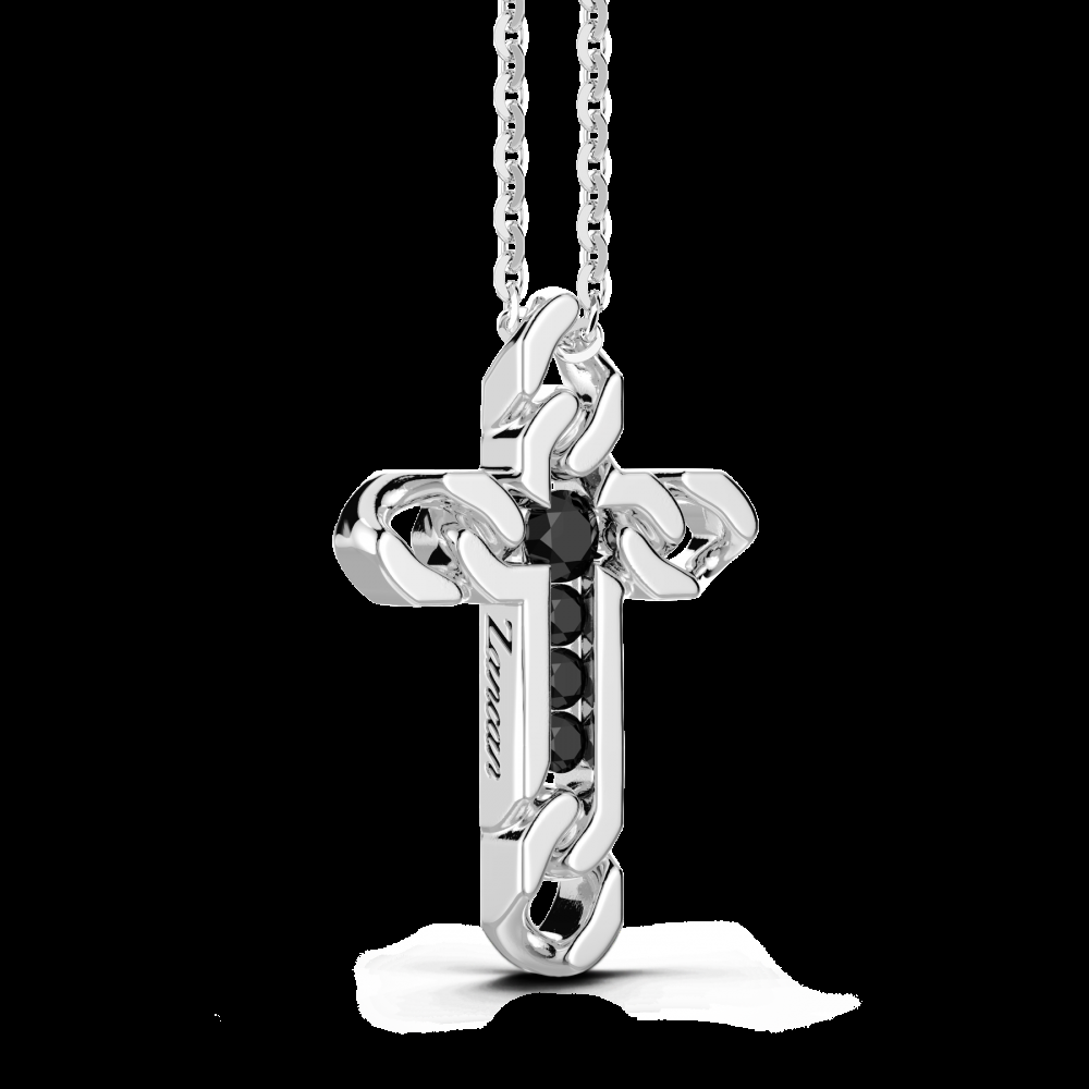Zancan Collana da uomo in argento In Linea