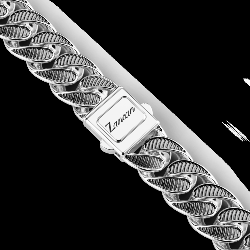 Zancan Collana a grumetta Zancan con finiture striate in colore nero Acquista Ora