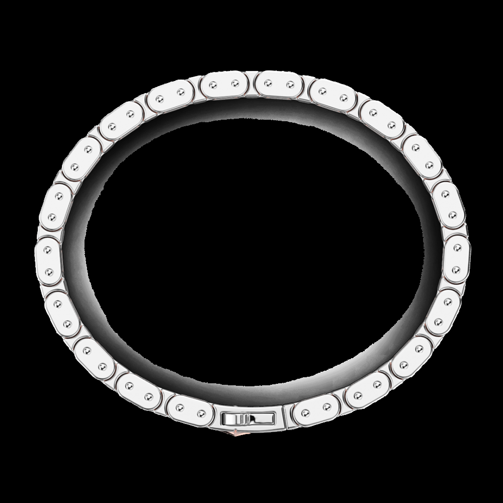 Zancan Bracciale da uomo Zancan in argento e oro rosa Promozione Limitata