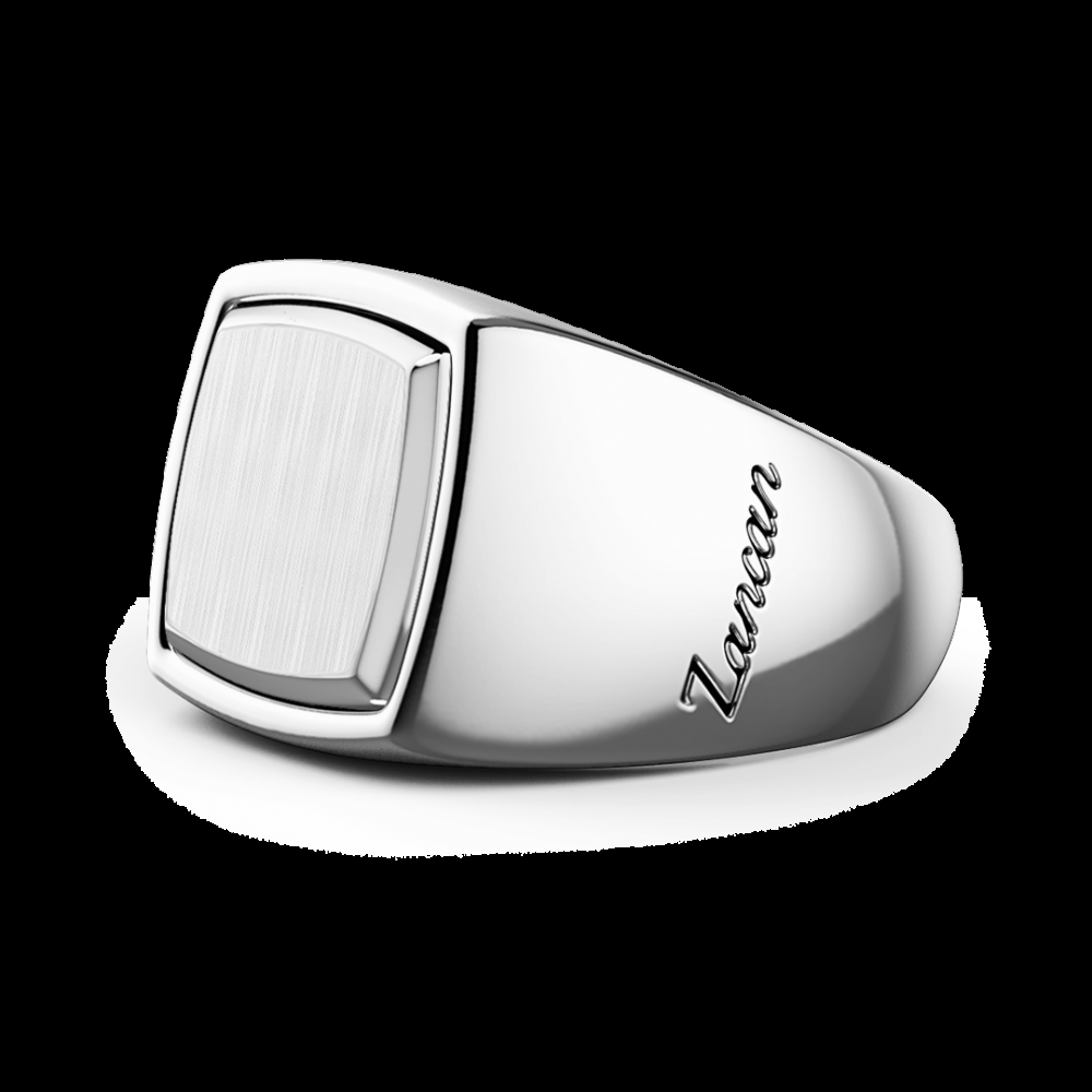 Zancan Anello chavlier Zancan in argento esagonale Offerte