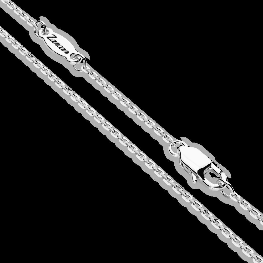 Zancan Collana Zancan in argento con pendente a croce e spinelli neri Consegna Veloce
