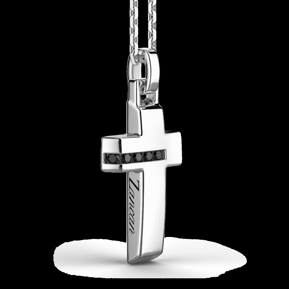 Zancan Collana Zancan in argento con pendente a croce Sconto