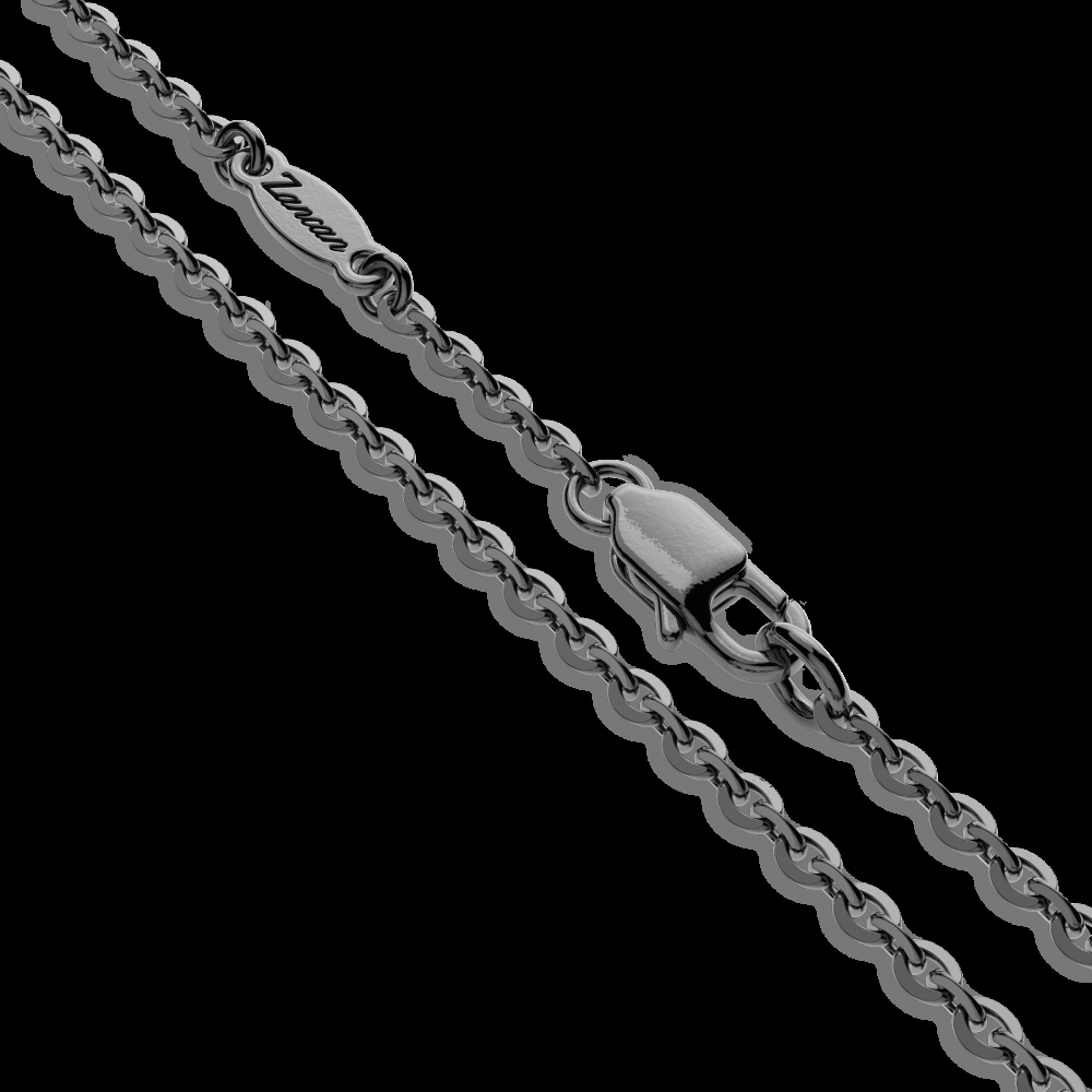 Zancan Collana in argento con croce e nodo piccolo Nuova