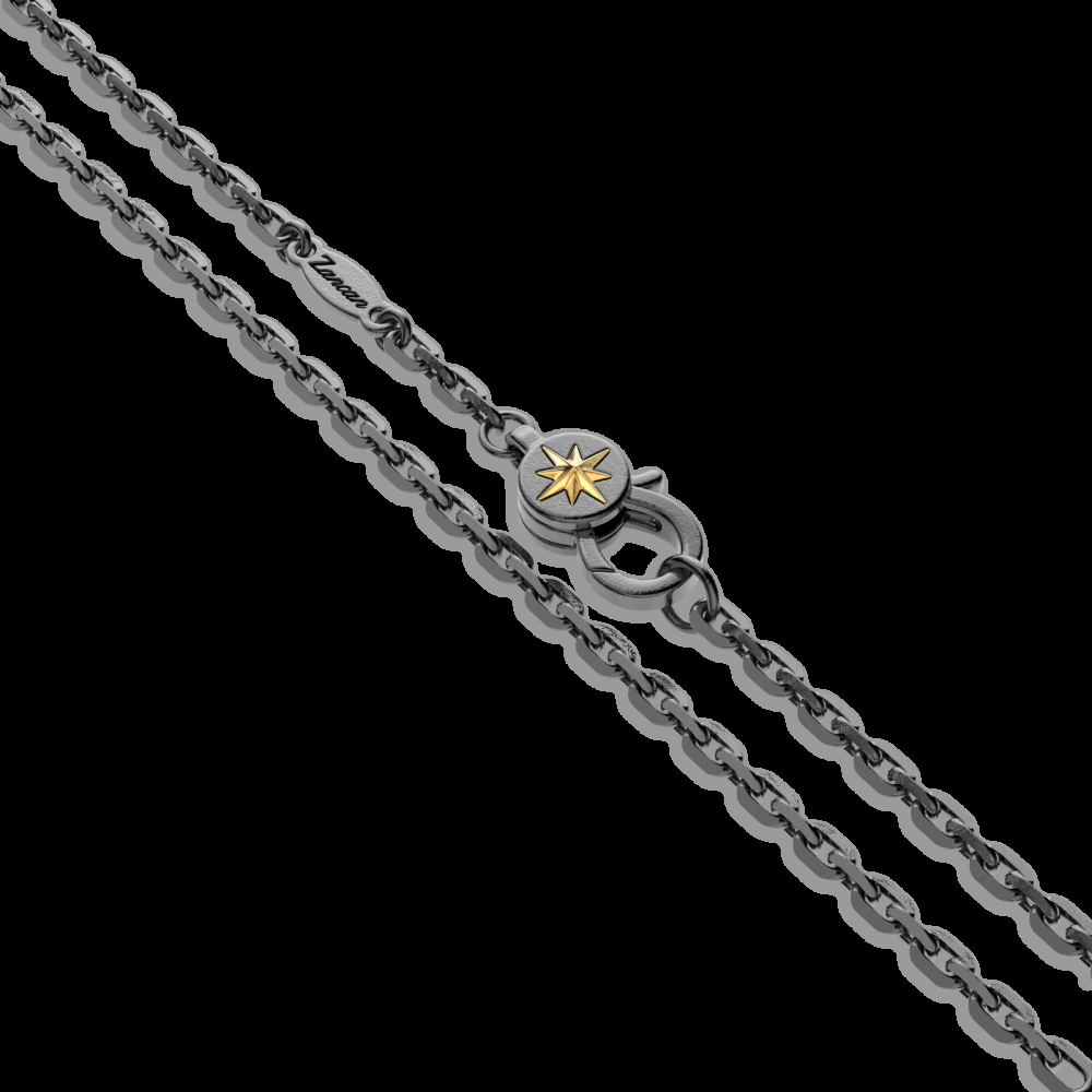 Zancan Collana Zancan in argento brunito con veliero Qualità