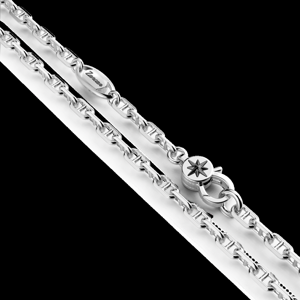 Zancan Collana Zancan in argento con pendente a teschio pirata Vendita calda