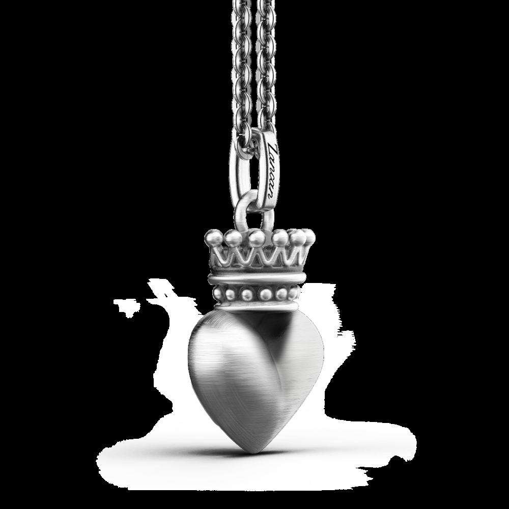 Zancan Collana Zancan in argento con cuore Italy