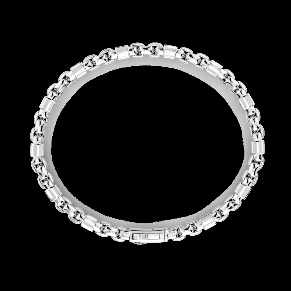 Zancan Bracciale Zancan in argento 925 con pietre naturali Pezzi Unici