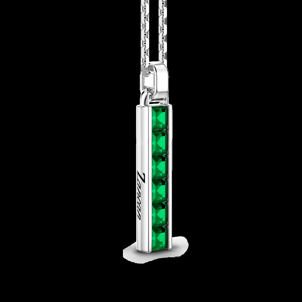 Zancan Collana Zancan in argento con pendente a stick Esporta salva