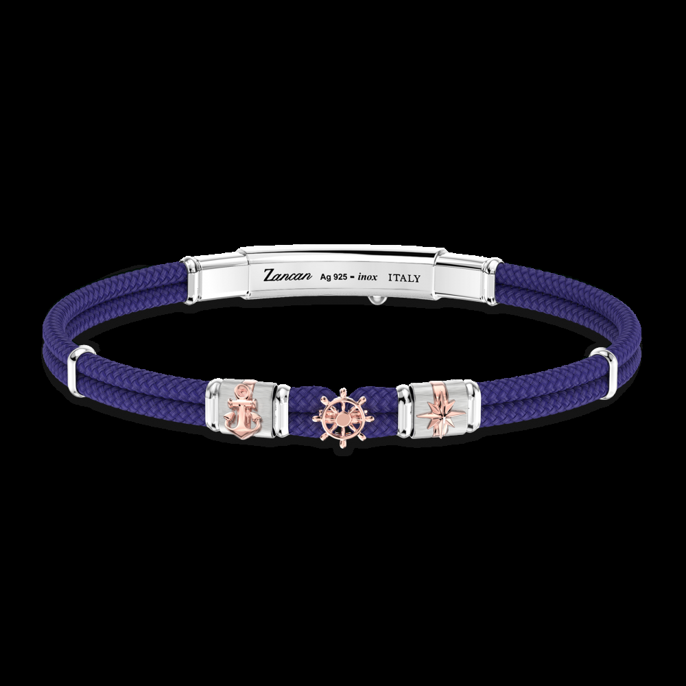 Zancan Bracciale Zancan in kevlar con elementi nautici Qualità