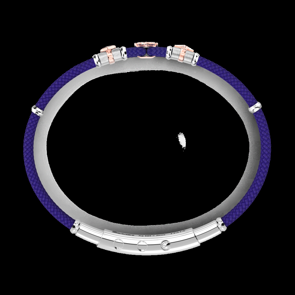 Zancan Bracciale Zancan in kevlar con elementi nautici Qualità