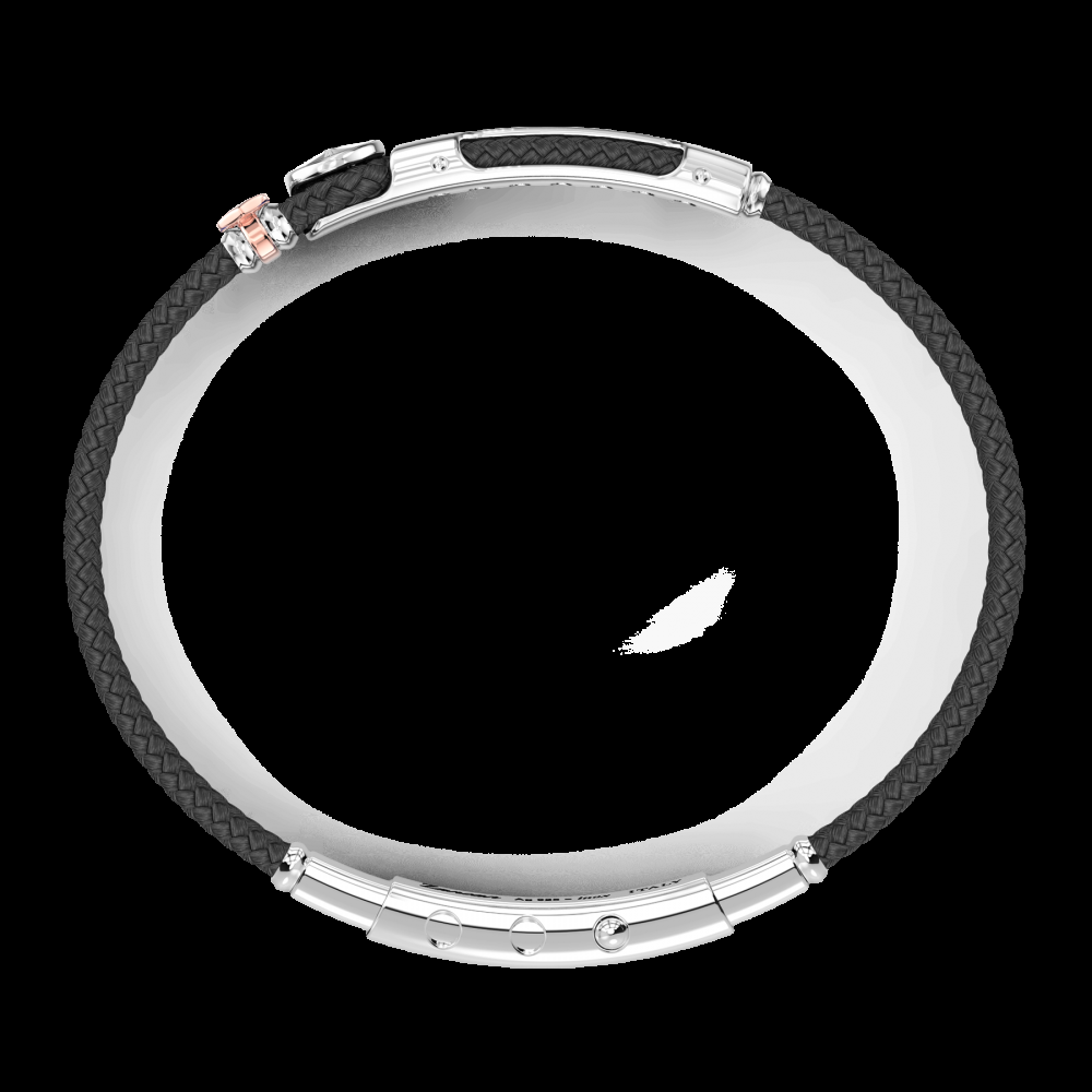 Zancan Bracciale Zancan in kevlar con targa e rosa dei venti Promozione Limitata