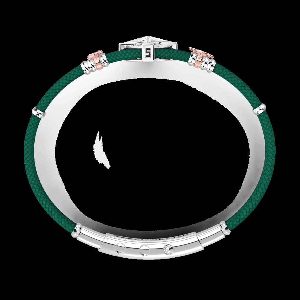 Zancan Bracciale Zancan in kevlar con rosa dei venti Affare Del Giorno