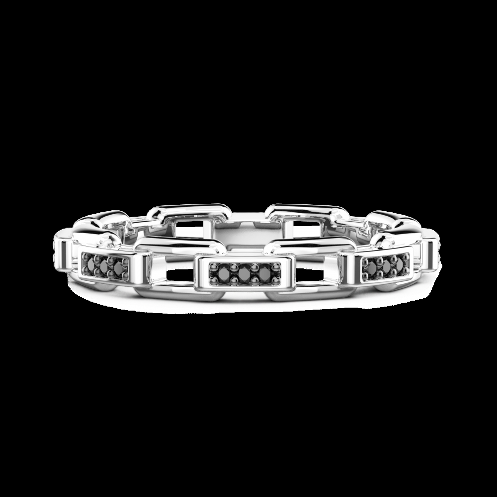 Zancan Anello a fascia Zancan in argento e pietre naturali Shopping online