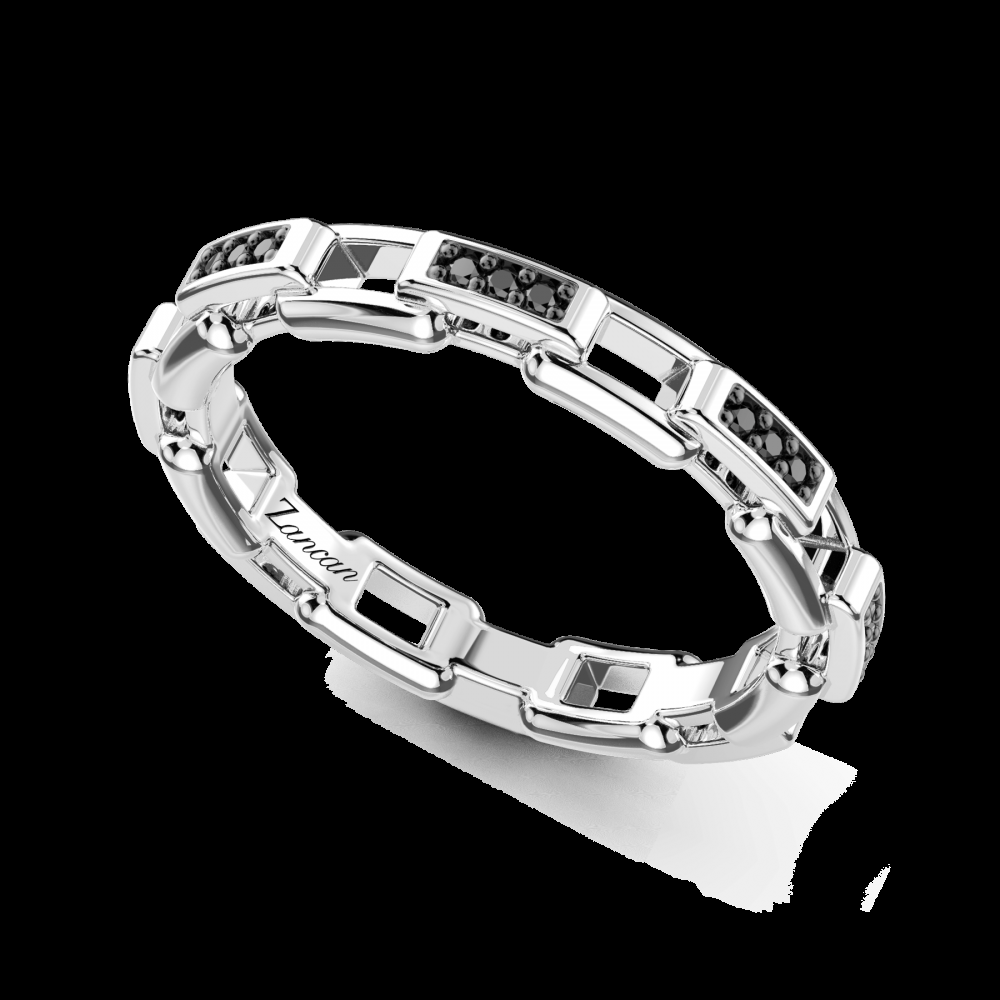 Zancan Anello a fascia Zancan in argento e pietre naturali Shopping online