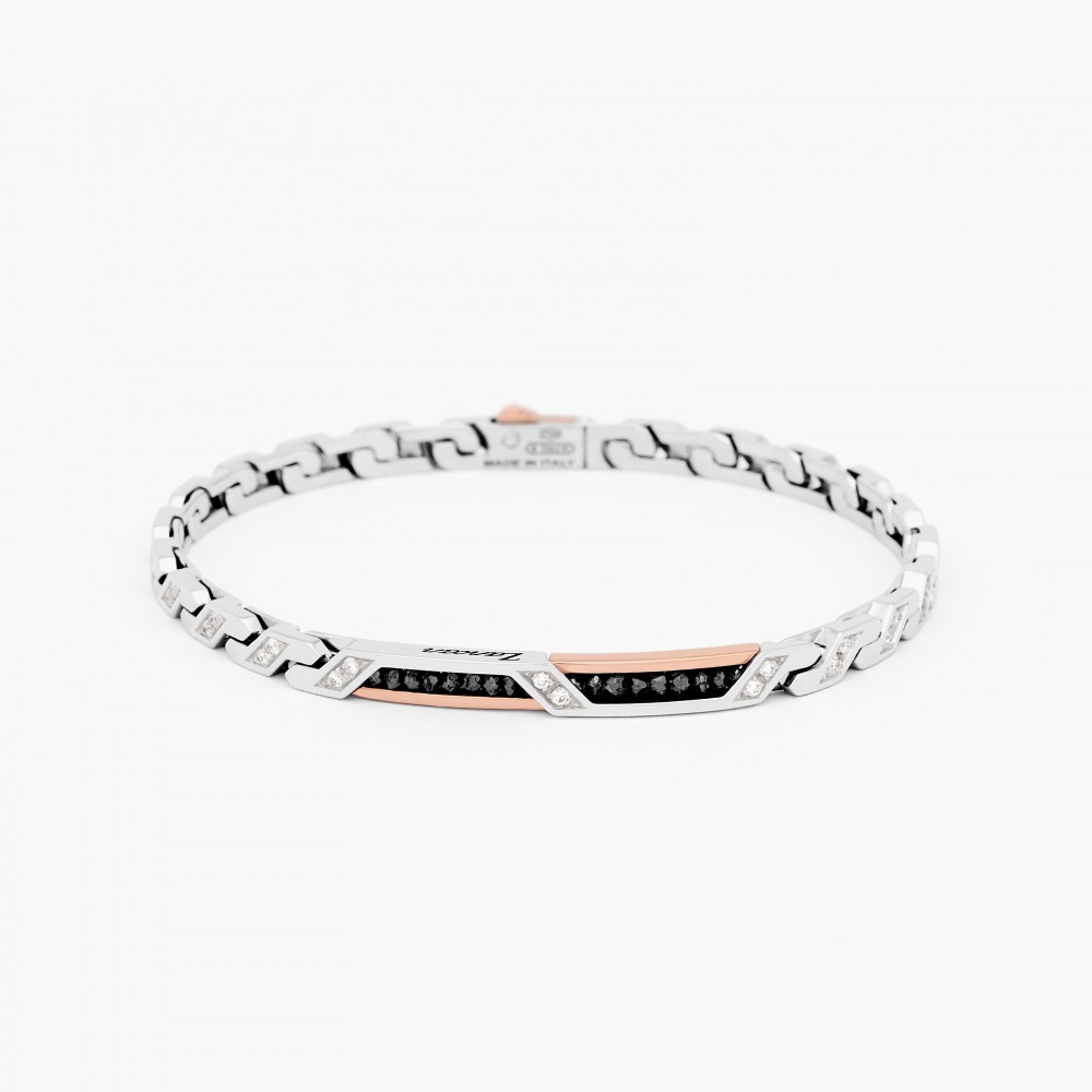 Zancan Bracciale Zancan in oro bianco con diamanti Lightning offer
