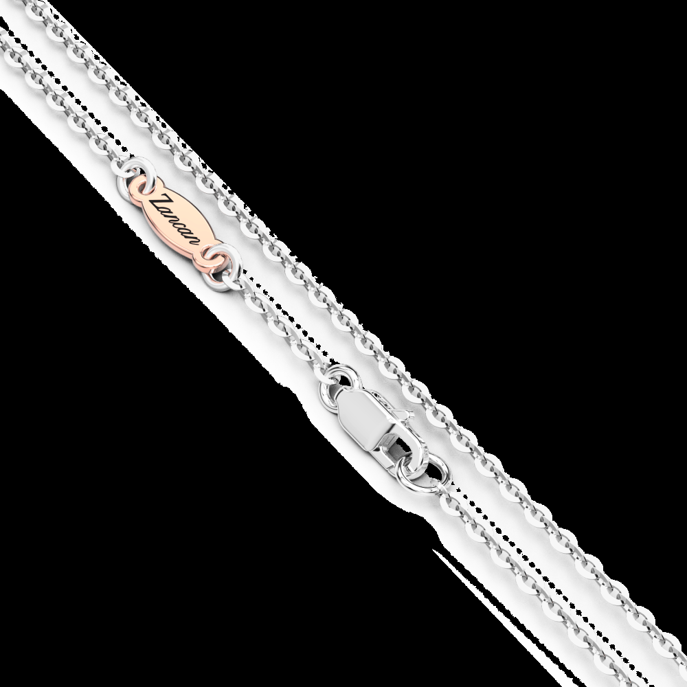 Zancan Collana Zancan in oro con pendente a croce e diamanti Fino al 60% di sconto