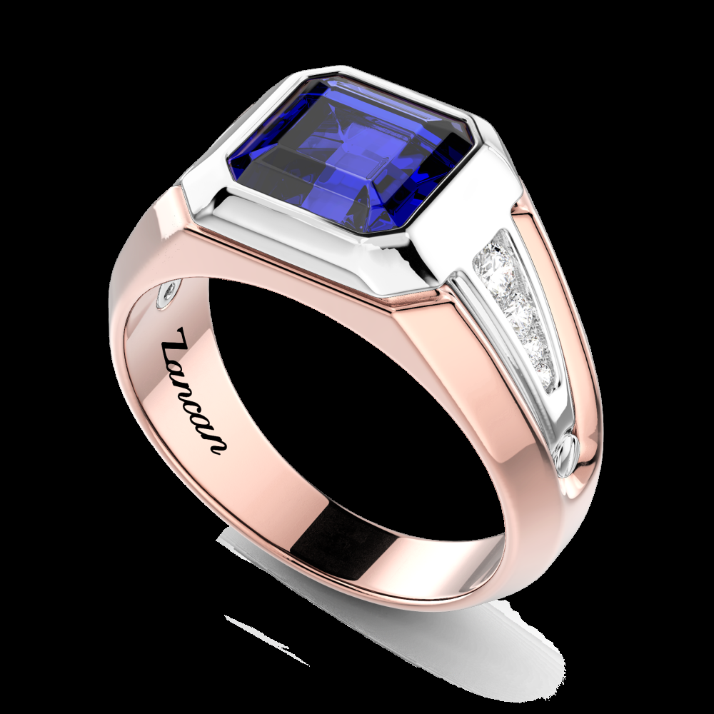 Zancan Anello Zancan in oro 18kt con zaffiro blu 50% di sconto per tempo limitato