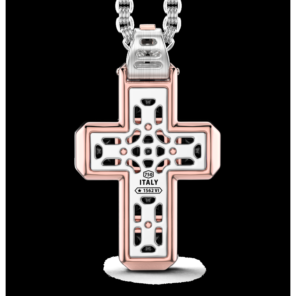 Zancan Collana Zancan in oro 18k con diamanti neri Pezzi Unici