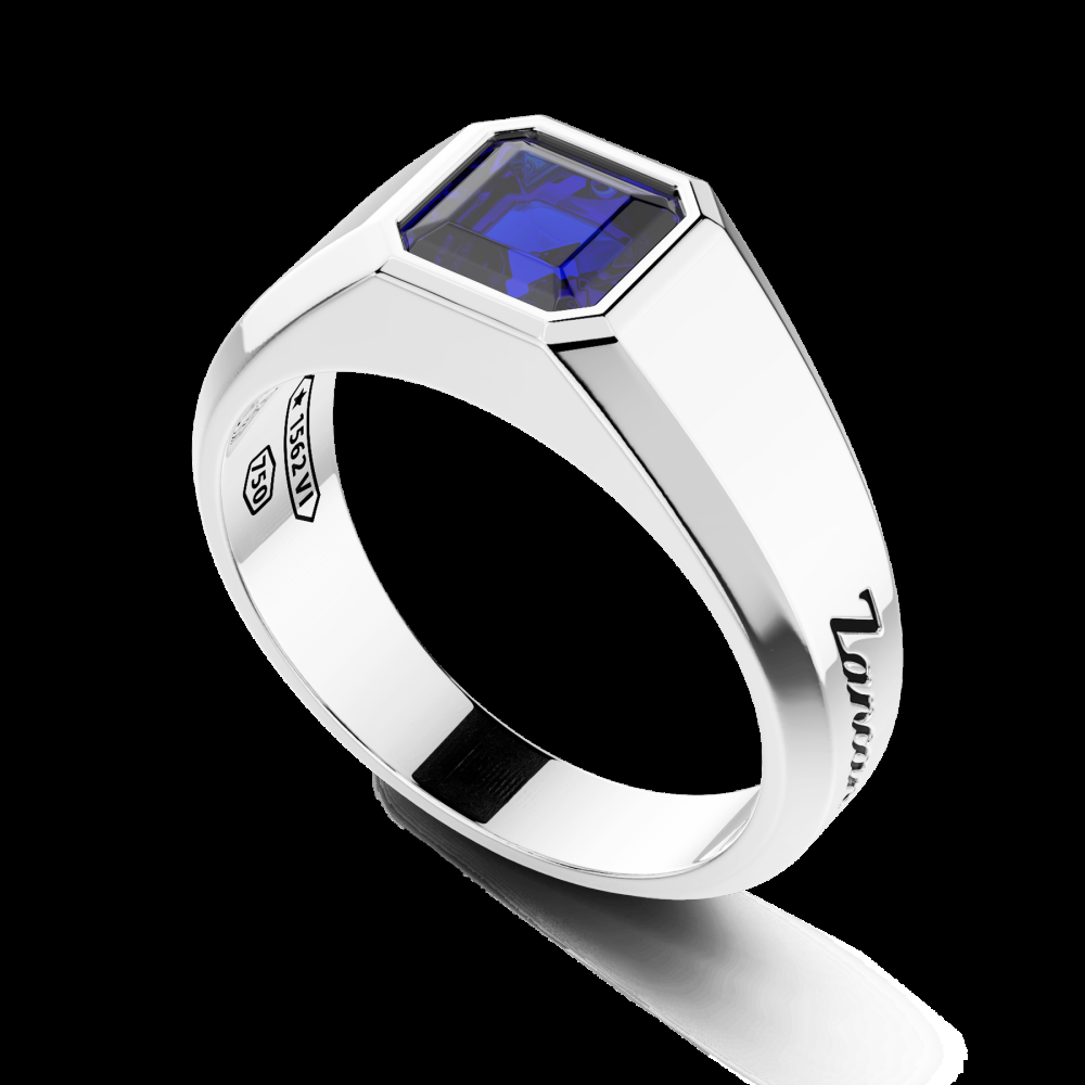Zancan Anello Zancan in oro 18kt con zaffiro blu Negozi Online