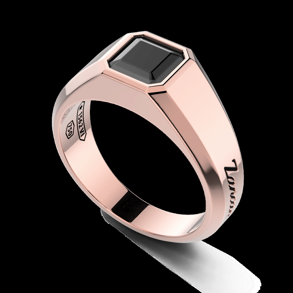 Zancan Anello Zancan in oro 18kt con diamante nero Acquista Ora