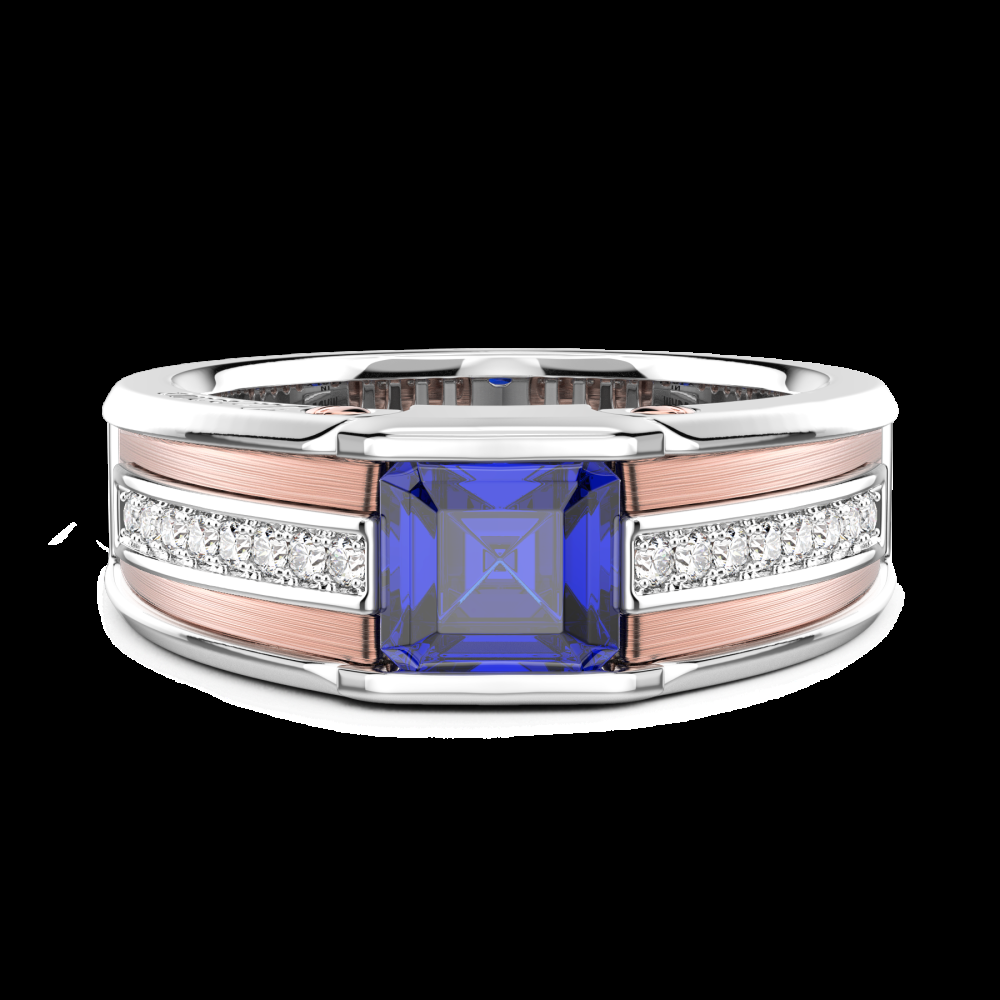 Zancan Anello Zancan in oro 18kt con zaffiro blu Consegna Veloce