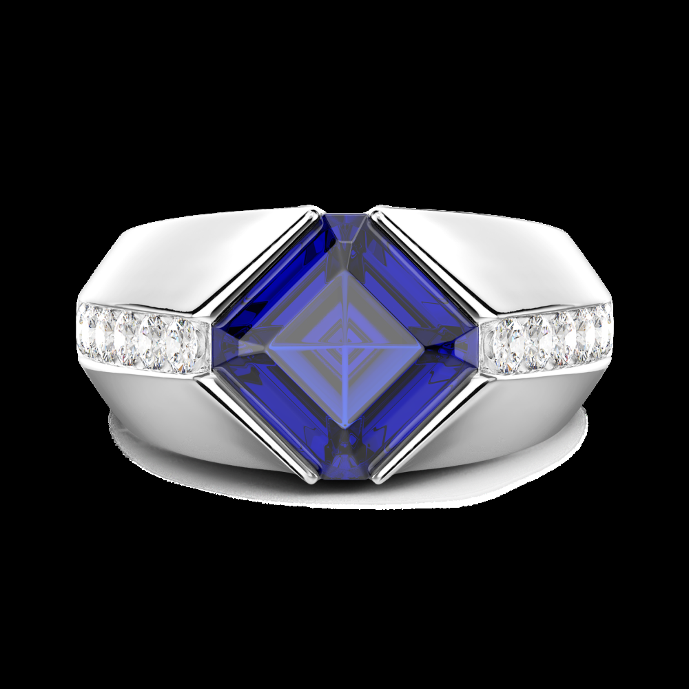 Zancan Anello Zancan in oro 18kt con zaffiro blu Fino Al -60%