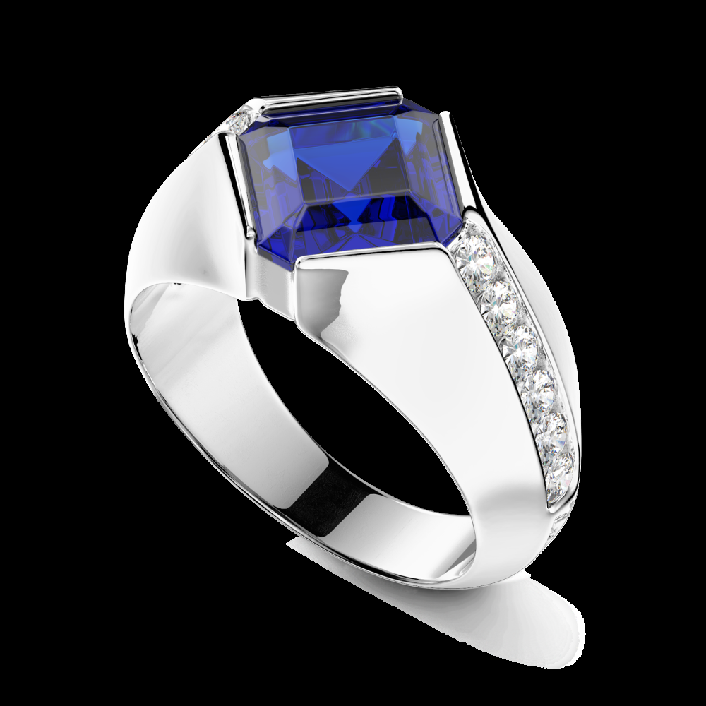 Zancan Anello Zancan in oro 18kt con zaffiro blu Fino Al -60%