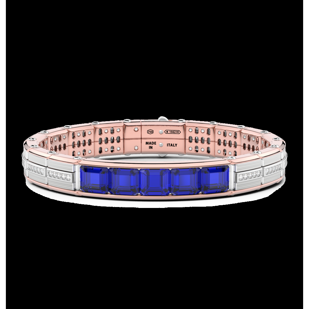 Zancan Bracciale Zancan in oro 18kt con zaffiri blu Affare Del Giorno