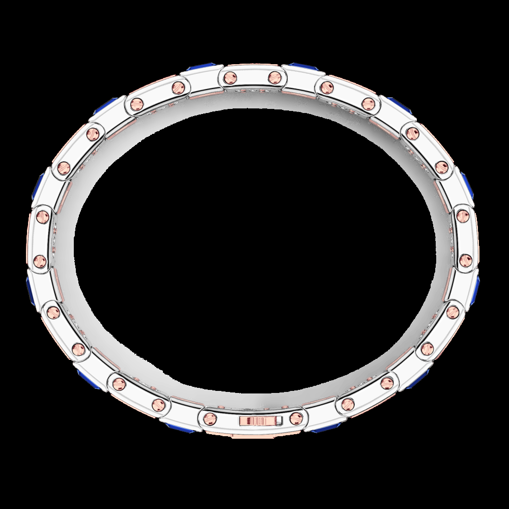 Zancan Bracciale Zancan in oro 18kt con zaffiri blu Sottocosto