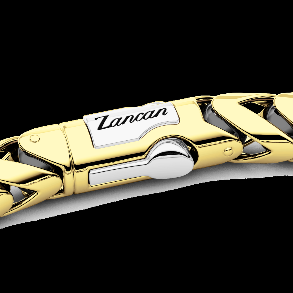 Zancan Bracciale Zancan in oro 18kt e ceramica nera Offerte