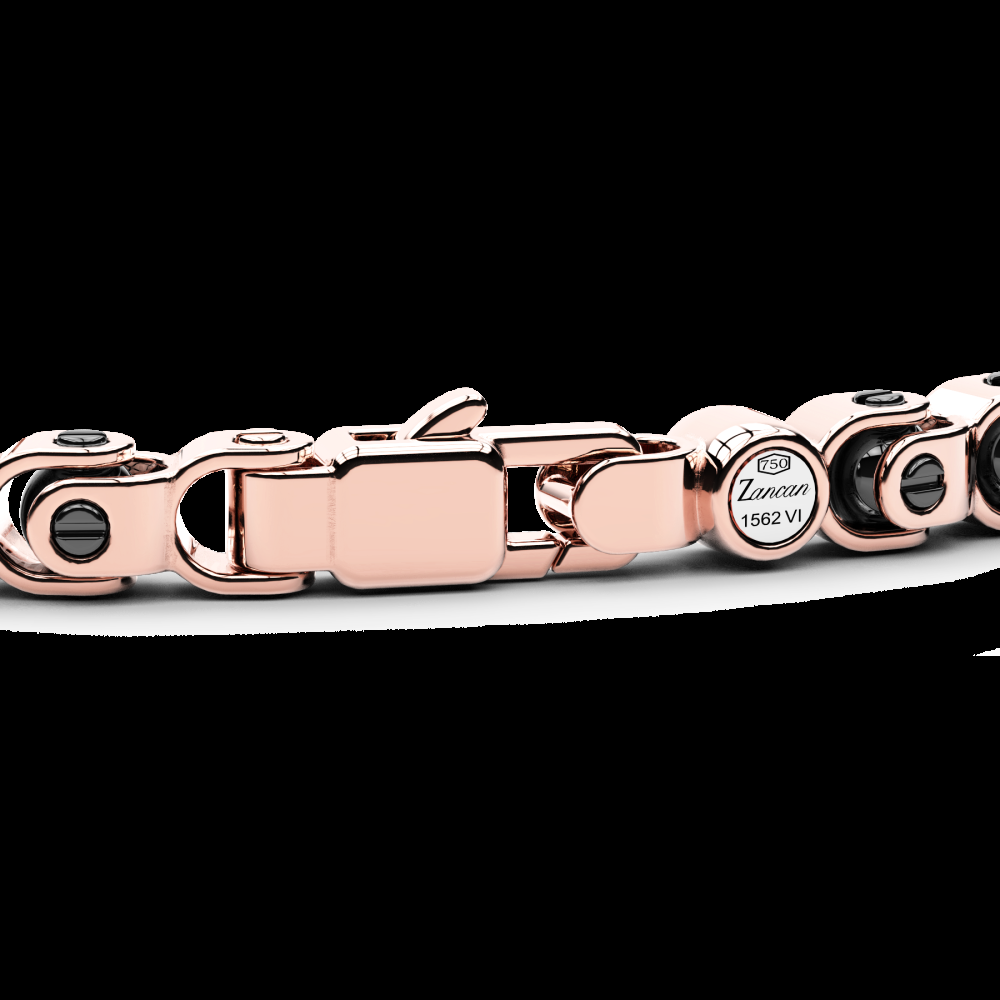 Zancan Bracciale Zancan in oro 18kt e ceramica nera Hotsell