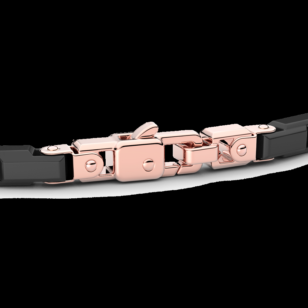 Zancan Bracciale Zancan in oro 18kt e ceramica nera Vendita Economica