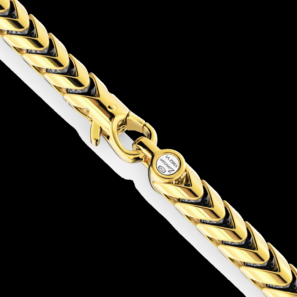 Zancan Collana Zancan in oro 18kt e ceramica nera Saldi Di Fabbrica