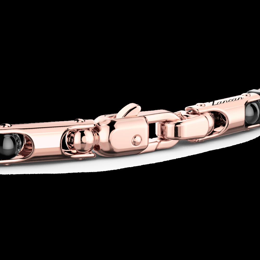 Zancan Bracciale Zancan in oro 18kt e ceramica nera In Saldo