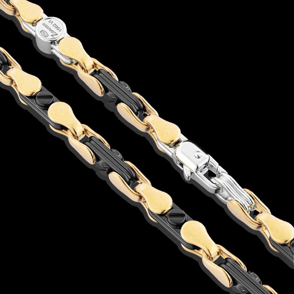 Zancan Collana Zancan in oro 18kt e ceramica nera Grande vendita