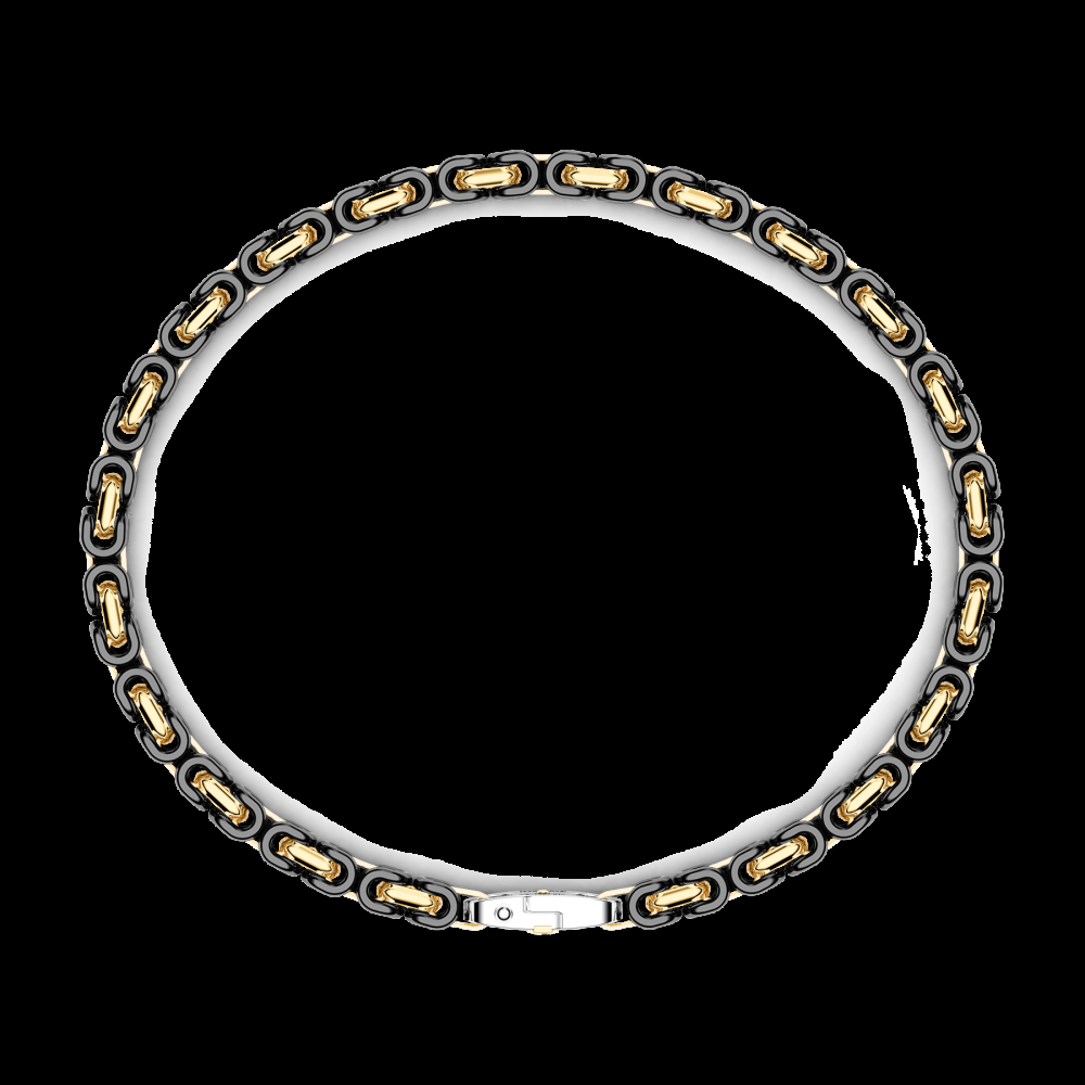 Zancan Bracciale Zancan in oro 18kt e ceramica nera Flash Sale