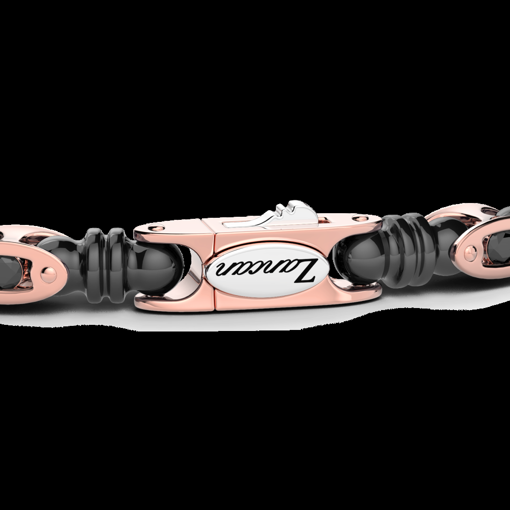 Zancan Bracciale Zancan in oro 18kt ceramica e diamanti Fornitura limitata