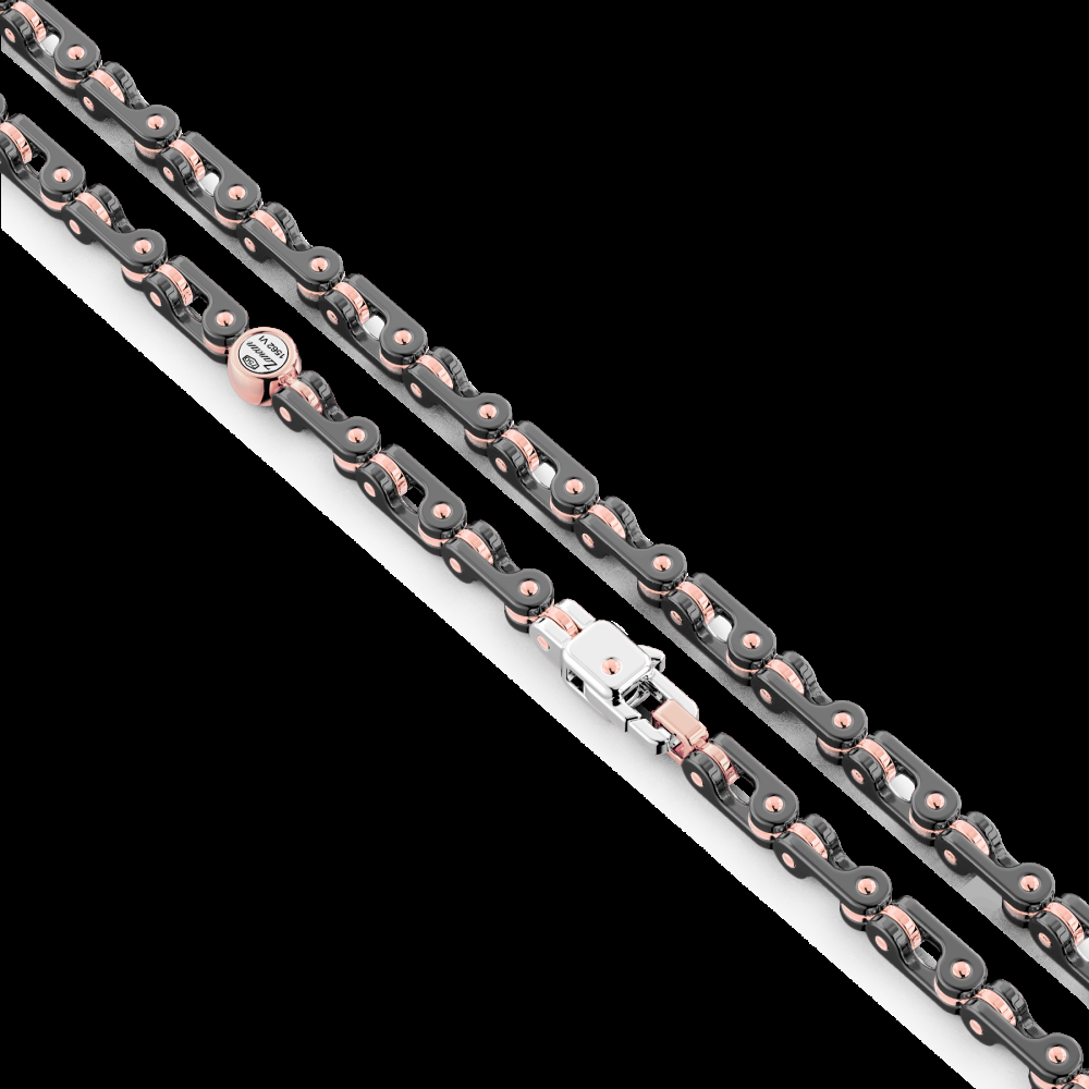 Zancan Collana Zancan in oro 18kt e ceramica nera Offerta esclusiva